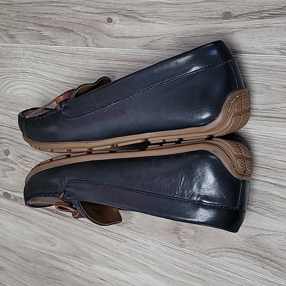 Clarks Collection Ultimate Comfort Women’s Black Leather Boat Shoes - Picture 10 of 10